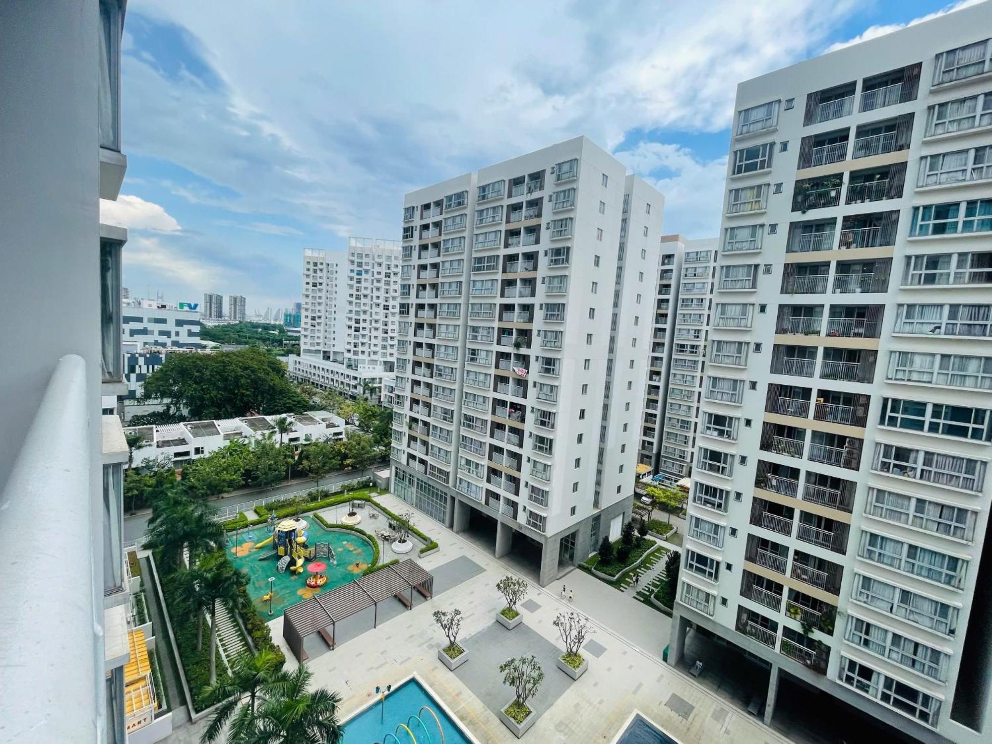 Secc Luxury 2-Br Apartment, Scenic Valley, Saigon Exhibition And Convention Center, Fv Hospital, Phu My Hung District 7 Ho Chi Minh-stad Buitenkant foto