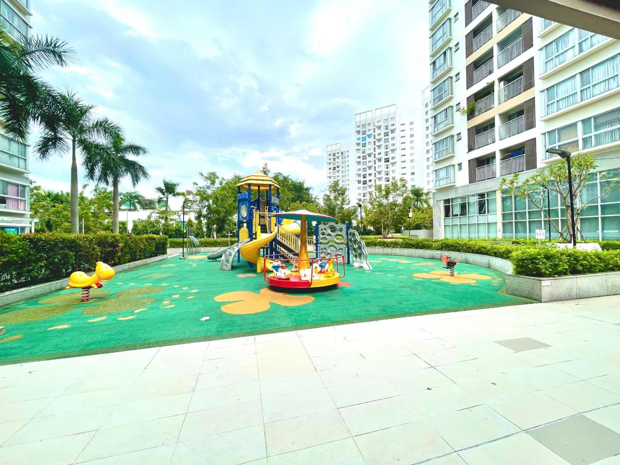Secc Luxury 2-Br Apartment, Scenic Valley, Saigon Exhibition And Convention Center, Fv Hospital, Phu My Hung District 7 Ho Chi Minh-stad Buitenkant foto