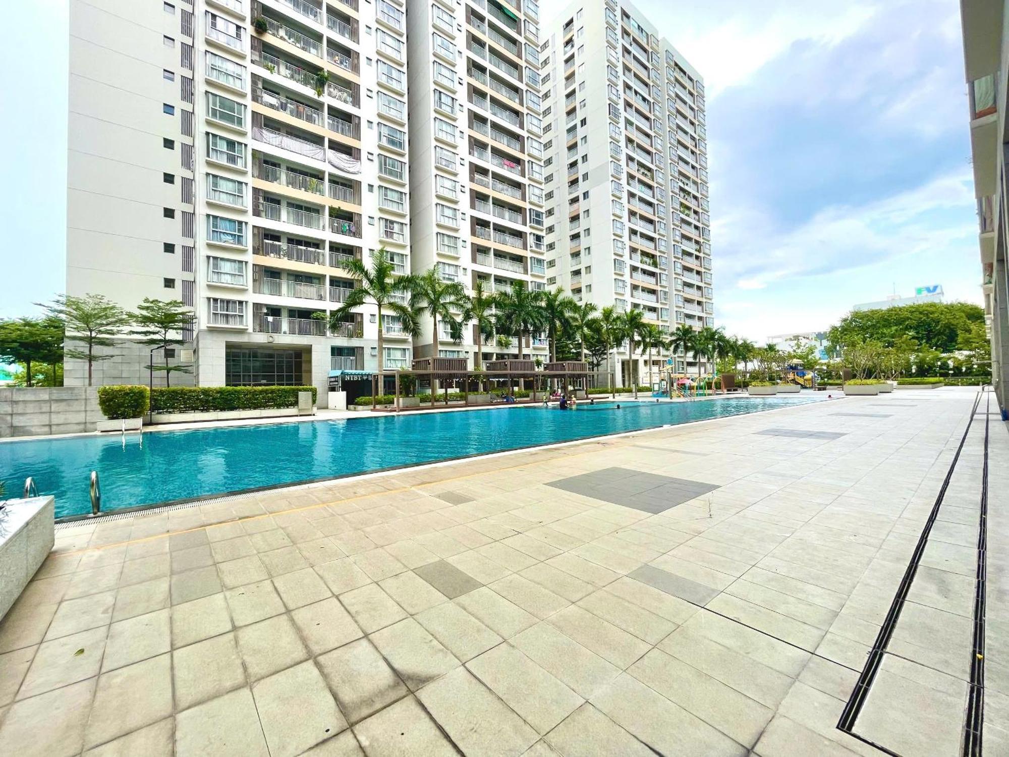 Secc Luxury 2-Br Apartment, Scenic Valley, Saigon Exhibition And Convention Center, Fv Hospital, Phu My Hung District 7 Ho Chi Minh-stad Buitenkant foto